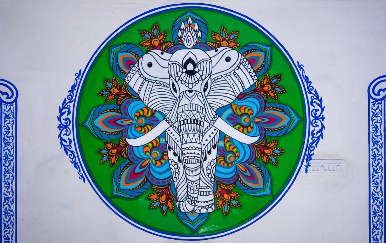 자이푸르 Mandala Bagpacker Circle 호스텔 외부 사진
